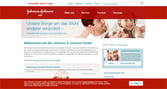 Desktop Screenshot of jnjaustria.at